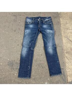 Vintage Dsquared2 Low Rise Cropped Capri Jeans XS